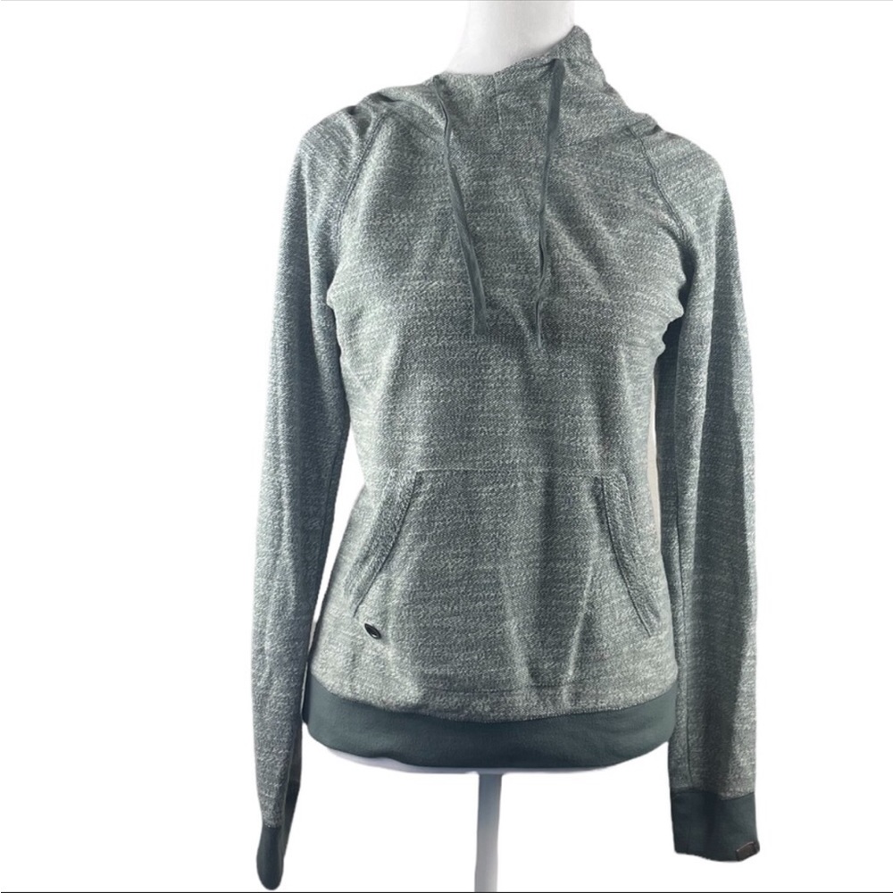 Roxy ✔️ heather grey cowl neck small pullover hoodie